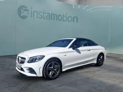 Weiß Gebraucht 2021 Mercedes C43 AMG AMG Cabrio | 48.699 € (Fairer Preis)