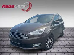 Braun Gebraucht 2017 Ford Grand C-Max Titanium Van / Kleinbus | 12.800 € (Guter Preis)