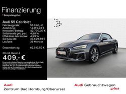 Daytonagrau perleffekt/verdeck Gebraucht 2023 Audi S5 Cabriolet Sport Cabrio | 56.890 € (Fairer Preis)