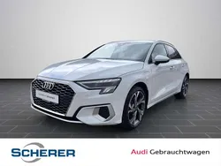 Gletscherweiß metallic Gebraucht 2021 Audi A3 e-tron Advanced Kleinwagen | 22.900 € (Fairer Preis)