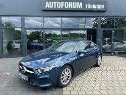 Denimblau (metallic) Gebraucht 2022 Mercedes A180 Progressive Limousine | 26.490 € (Fairer Preis)