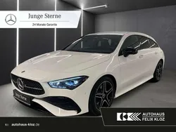 Unilack polarweiß Gebraucht 2024 Mercedes CLA200 AMG Limousine | 36.400 € (Fairer Preis)