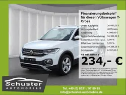 Weiss Gebraucht 2021 VW T-Cross Style SUV | 20.480 € (Guter Preis)