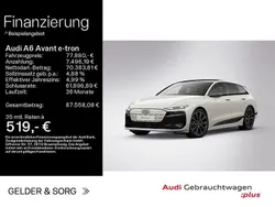 Beige Gebraucht 2025 Audi A6 e-tron S-Line Kombi | 77.880 € (Superpreis)