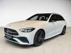 Weiß Gebraucht 2025 Mercedes C200 AMG Limousine | 47.440 € (Teuer)