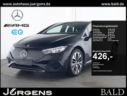 Schwarz black Gebraucht 2024 Mercedes EQE300 Electric Art Limousine | 47.840 € (Guter Preis)