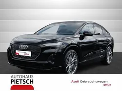 Schwarz Gebraucht 2022 Audi Q4 Sportback e-tron S-Line SUV | 38.400 € (Guter Preis)