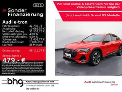 Catalunyarot metallic Gebraucht 2021 Audi e-tron S-Line SUV | 42.730 € (Etwas zu teuer)