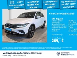Weiß Gebraucht 2021 VW Tiguan Active SUV | 26.990 € (Fairer Preis)