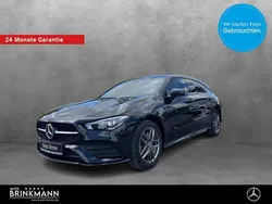 Unilack nachtschwarz Gebraucht 2021 Mercedes CLA250e Shooting Brake AMG line Kombi | 28.080 € (Fairer Preis)