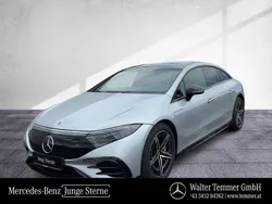 Silber Gebraucht 2024 Mercedes EQS500 AMG line Limousine | 79.750 € (Superpreis)