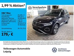 Schwarz Gebraucht 2025 VW T-Roc Goal SUV | 25.430 € (Fairer Preis)