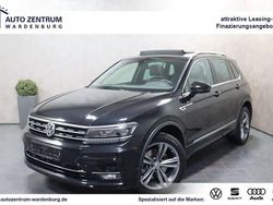 Schwarz perleffekt metallic (metallic) Gebraucht 2018 VW Tiguan Highline SUV | 30.450 € (Fairer Preis)