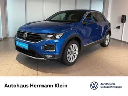 Blau Gebraucht 2021 VW T-Roc Sport SUV | 25.880 € (Fairer Preis)