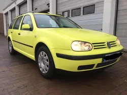 Gelb Gebraucht 2002 VW Golf IV Kombi | 1.900 € (Fairer Preis)
