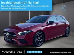 Rot Gebraucht 2021 Mercedes A200 AMG Kleinwagen | 28.790 € (Fairer Preis)