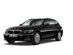 Schwarz Gebraucht 2020 BMW 318 Shadowline Kombi | 22.860 € (Fairer Preis)