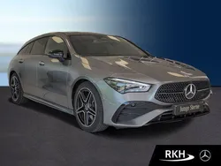 Grau Gebraucht 2024 Mercedes CLA250 Shooting Brake Kombi | 41.950 € (Teuer)
