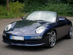 Blau Gebraucht 2001 Porsche 911 Carrera Cabriolet Cabrio | 35.450 €