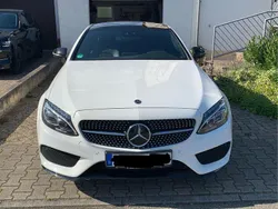 Weiß Gebraucht 2018 Mercedes C250 AMG line Coupé | 31.500 € (Etwas zu teuer)