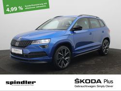 Raceblau metallic Gebraucht 2020 Skoda Karoq SportLine SUV | 26.880 € (Etwas zu teuer)