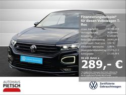 Schwarz Gebraucht 2022 VW T-Roc Cabriolet R-line Cabrio | 30.990 € (Etwas zu teuer)