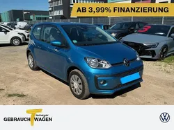 Blau Gebraucht 2021 VW up! move up! Kleinwagen | 10.890 € (Fairer Preis)