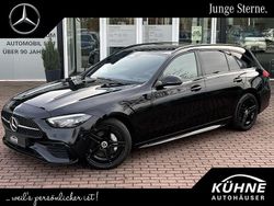 Schwarz Gebraucht 2022 Mercedes C200 AMG line Limousine | 34.490 € (Fairer Preis)