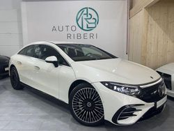 Diamantweiss metalliclack Gebraucht 2021 Mercedes EQS580 AMG line Limousine | 63.999 € (Superpreis)