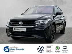 Schwarz Gebraucht 2023 VW Tiguan Allspace R-line SUV | 48.950 € (Teuer)