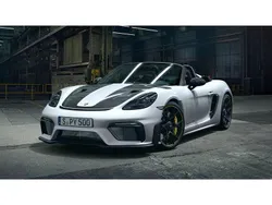 Weiß Neu 2025 Porsche 718 Spyder Cabrio | 194.437 € (Teuer)