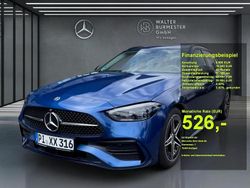 Blau Gebraucht 2024 Mercedes C200 AMG Kombi | 40.860 € (Fairer Preis)
