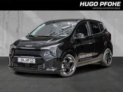 Auroraschwarz (schwarz metallic) Gebraucht 2025 Kia Picanto Spirit Kleinwagen | 19.770 € (Guter Preis)
