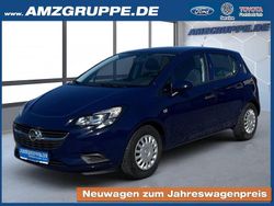 Blau (uni) Gebraucht 2017 Opel Corsa Selection Kleinwagen | 8.390 € (Fairer Preis)
