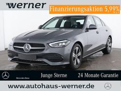 Lack selenitgrau (metallic) Gebraucht 2024 Mercedes C200 Advanced Plus Limousine | 36.963 € (Superpreis)