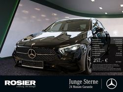 Schwarz / nachtschwarz Gebraucht 2024 Mercedes 200 AMG Coupé | 29.730 € (Superpreis)