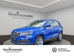 Blau Gebraucht 2022 Skoda Karoq Ambition SUV | 24.444 € (Superpreis)