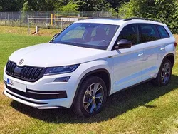 Weiß Gebraucht 2019 Skoda Kodiaq SportLine SUV | 34.500 € (Etwas zu teuer)