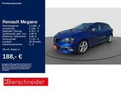 Blau Gebraucht 2017 Renault Mégane GrandTour Kombi | 11.690 € (Fairer Preis)