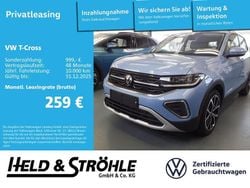 Clear blue metallic Gebraucht 2024 VW T-Cross Beats SUV | 25.470 € (Fairer Preis)