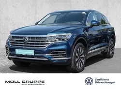 Aquamarinblau metallic Gebraucht 2021 VW Touareg Elegance SUV | 45.650 € (Guter Preis)