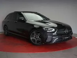 Graphite grey Gebraucht 2021 Mercedes E220 AMG line Kombi | 35.990 € (Teuer)