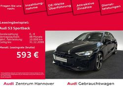 Mythosschwarz metallic Gebraucht 2024 Audi S3 Ambiente Limousine | 44.990 €