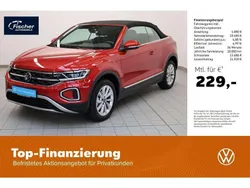Rot Gebraucht 2022 VW T-Roc Cabriolet Style Cabrio | 24.480 € (Fairer Preis)