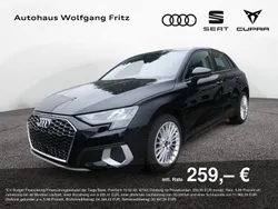 Schwarz Gebraucht 2024 Audi A3 Sportback Advanced Limousine | 25.730 € (Fairer Preis)