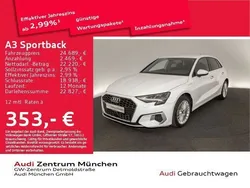 Ibisweiß Gebraucht 2022 Audi A3 Sportback e-tron Advanced Limousine | 24.689 € (Guter Preis)