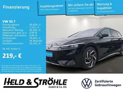 Grenadillschwarz metallic Gebraucht 2024 VW ID.7 Pro Limousine | 49.420 € (Fairer Preis)