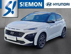 Weiss Gebraucht 2022 Hyundai Kona N Line SUV | 20.330 € (Fairer Preis)