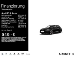Schwarz Gebraucht 2021 Audi RS4 Sport Kombi | 65.890 € (Fairer Preis)