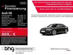 Vesuvgrau metallic Gebraucht 2022 Audi S8 Ambiente Limousine | 81.960 € (Fairer Preis)
